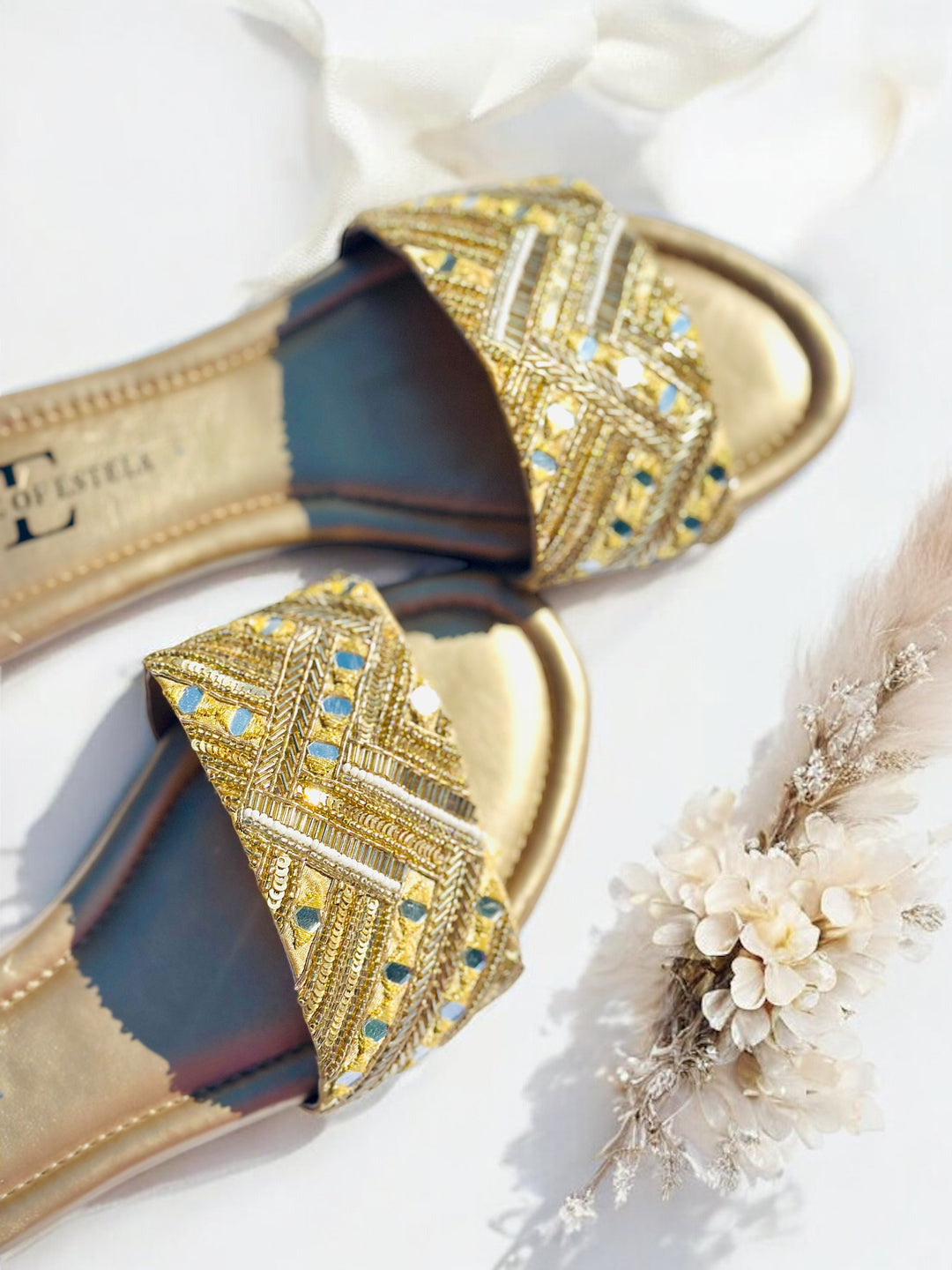 Women’s Embroidered Sandal Flats