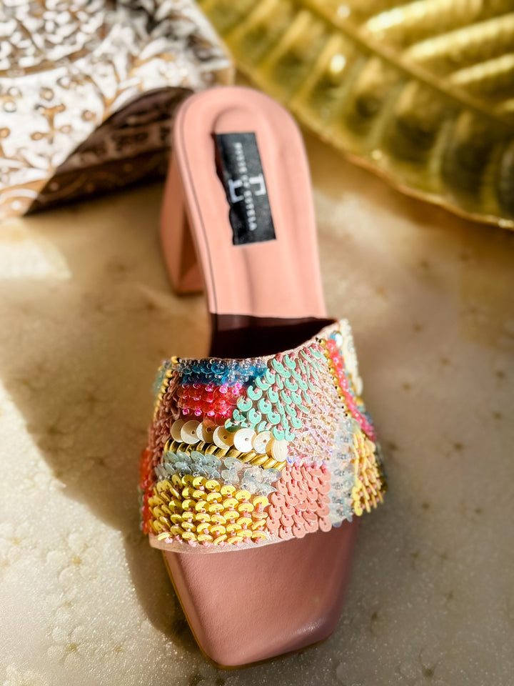 Elsa Peachy Pink Heel