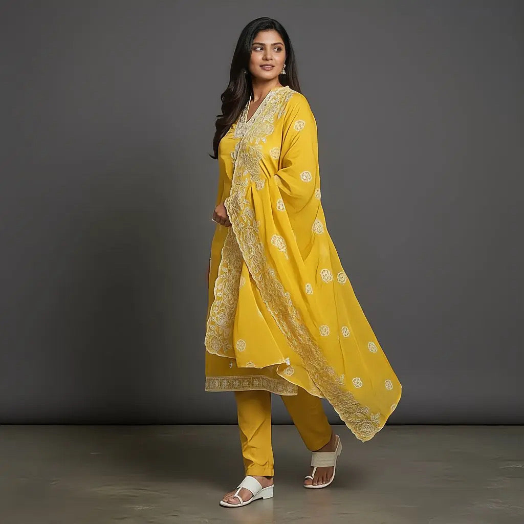 Sunshine Yellow Pant Set