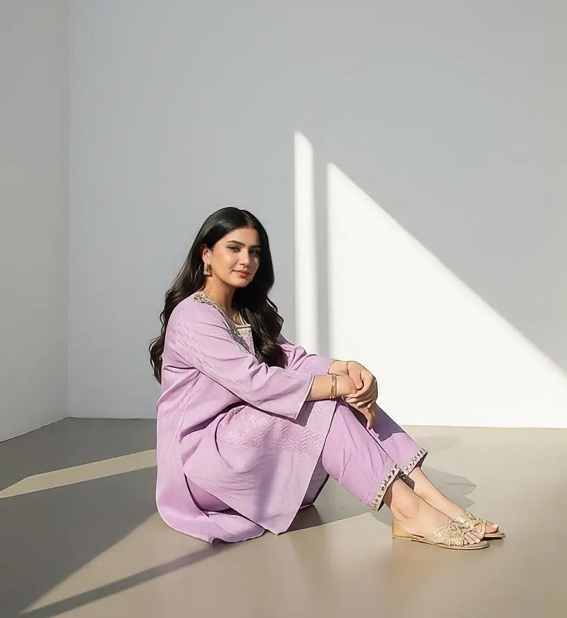 Zara Lavendar Co-ord Set