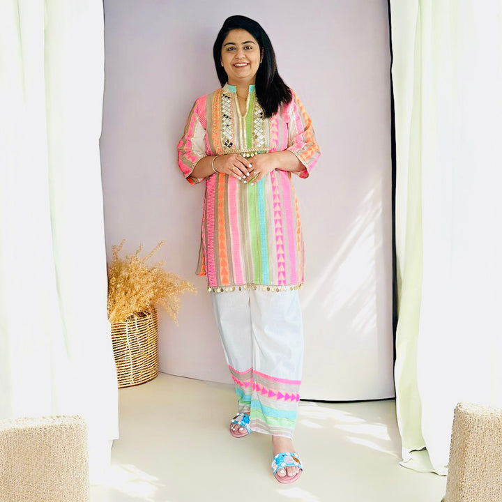 Pastel Dream Multi-coloured Co-ord Set