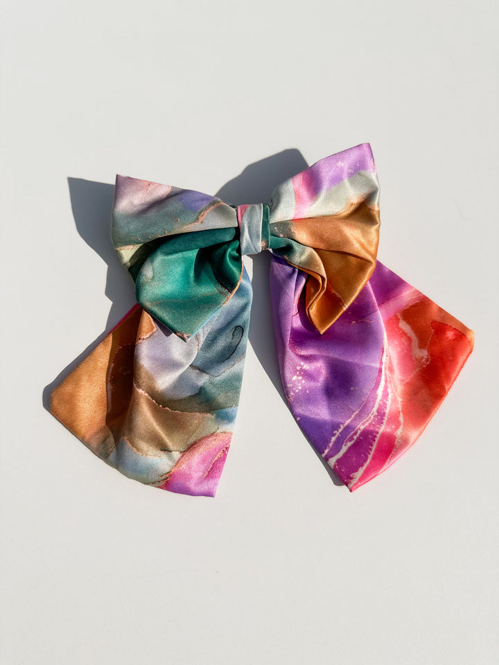 Vivid Pigtail Hair Bow