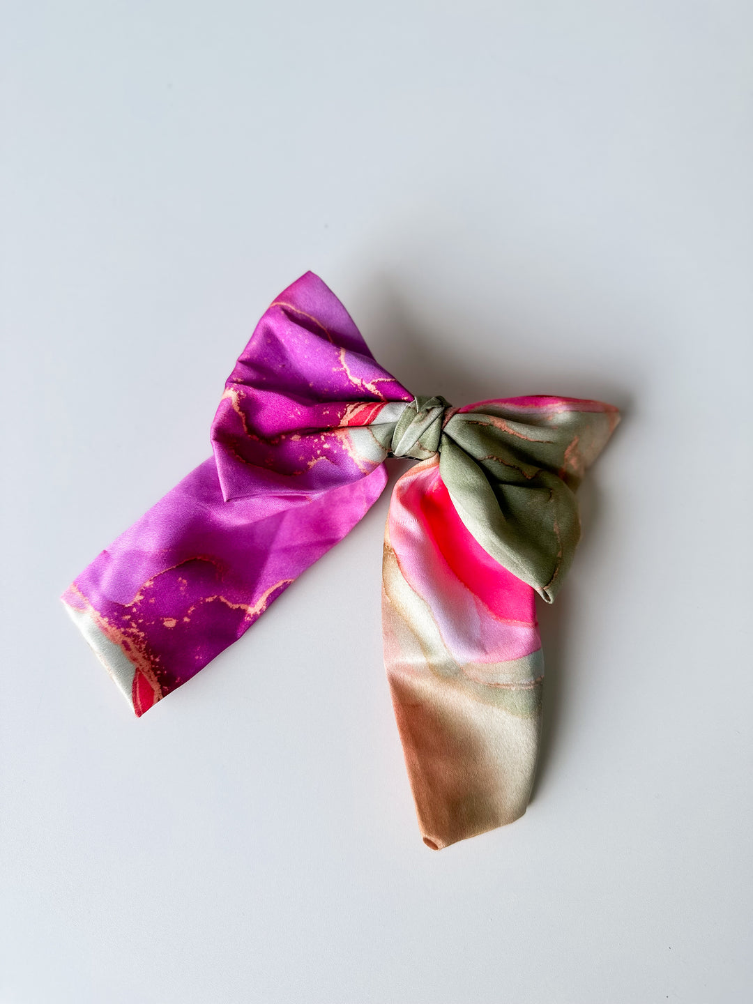 Vivid Pigtail Hair Bow