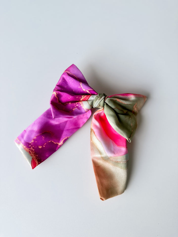 Vivid Pigtail Hair Bow